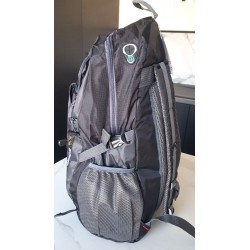 Sac à dos 40L randonnée & voyage – Noir, résistant à l’eau | Brocaffaire