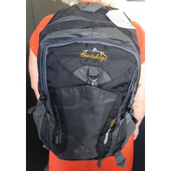 Sac à dos 40L randonnée & voyage – Noir, résistant à l’eau | Brocaffaire