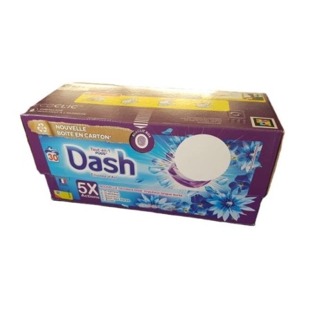 Lessive DASH Tout en 1 PODS – Capsules efficaces