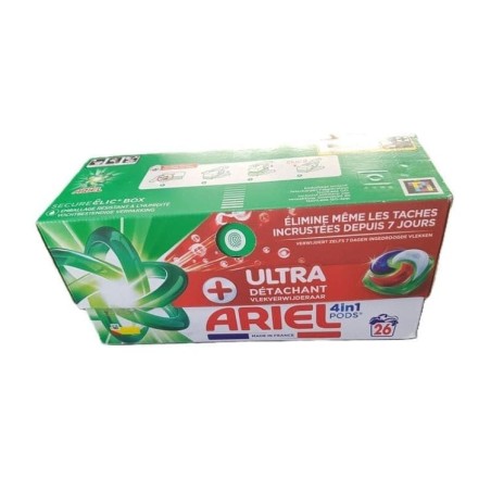 Lessive ARIEL 4en1 PODS – Ultra détachant