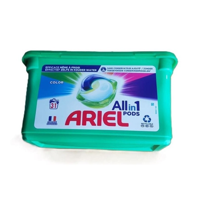 Lessive Ariel All-in-1 PODS – Capsules puissantes