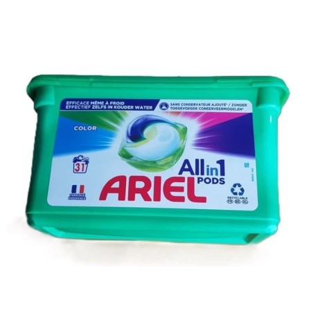 Lessive Ariel All-in-1 PODS – Capsules puissantes