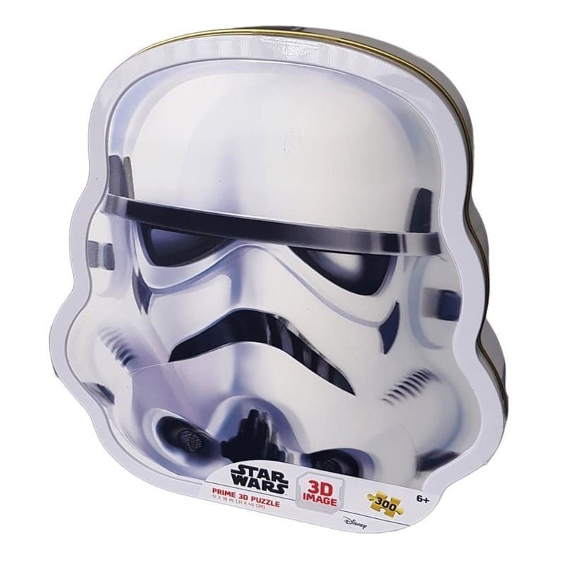 Puzzle 3D Star Wars Stormtrooper en boîte métal collector Prime3D – Brocaffaire