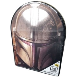 Puzzle 3D Star Wars Casque The Mandalorian – Boîte métal collector – Prime3D