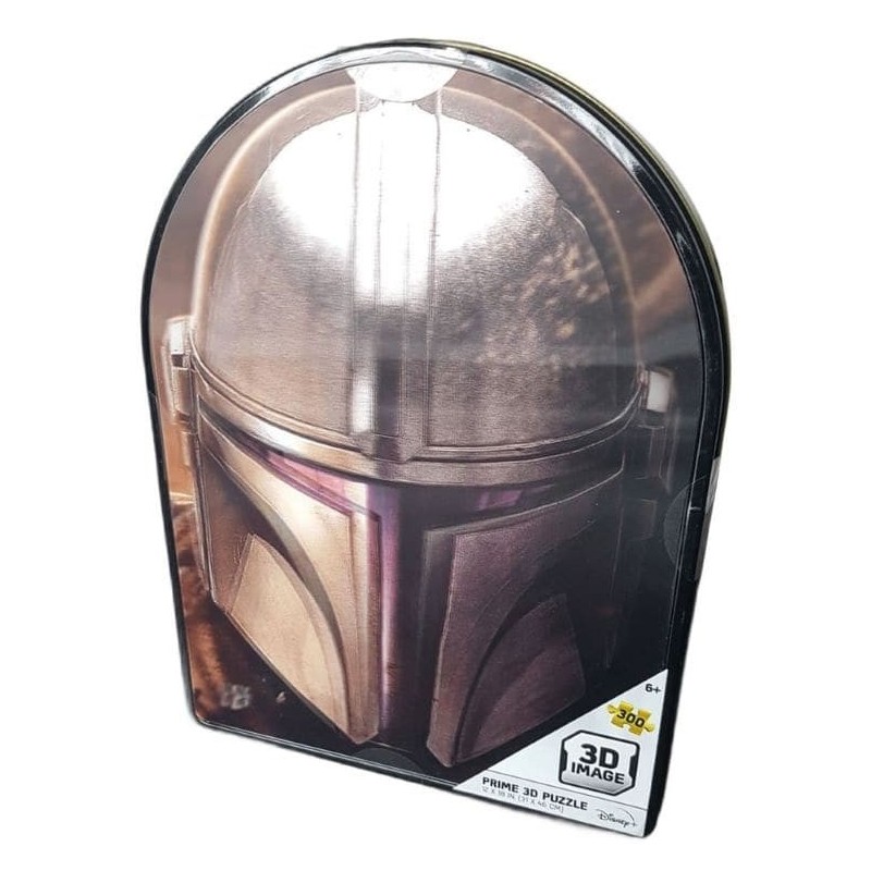 Puzzle 3D Star Wars Casque The Mandalorian – Boîte métal collector – Prime3D
