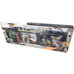 Fusil mitrailleur jouet avec accessoires – Pack aventure enfant