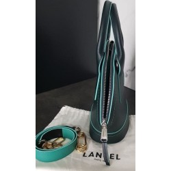 Sac Lancel Macaron Vert Taille M Occasion | Brocaffaire