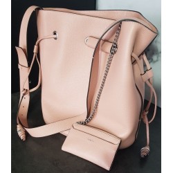 Sac Lancel Le Huit Seau Rose Occasion | Brocaffaire