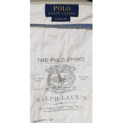 Pantalon Ralph Lauren Classic Fit Beige Clair 38/32 US Occasion | Brocaffaire