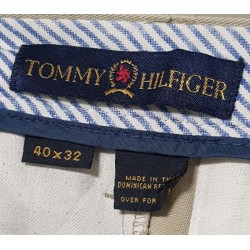 Pantalon Tommy Hilfiger Beige Clair Homme 40/32 US Occasion | Brocaffaire
