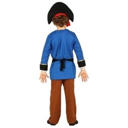 Déguisement Pirate Garçon Bleu et Marron 10‑12 Ans | Brocaffaire.fr