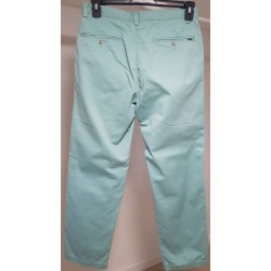 Pantalon Chino Ralph Lauren Classic Fit Vert d’Eau 31/30 US Occasion | Brocaffaire