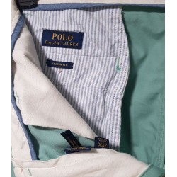 Pantalon Chino Ralph Lauren Classic Fit Vert d’Eau 31/30 US Occasion | Brocaffaire