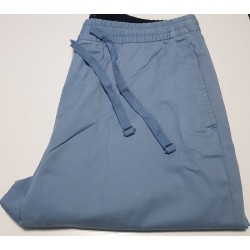 Pantalon Tommy Hilfiger bleu taille élastique homme L/G – Occasion