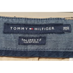 Pantalon Tommy Hilfiger Tailored Fit Beige Homme 38/30 US Occasion | Brocaffaire