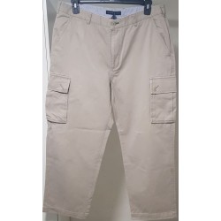 Pantalon Tommy Hilfiger Cargo Beige Homme 38/30 US Occasion | Brocaffaire