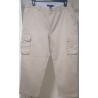 Pantalon Tommy Hilfiger Cargo Beige Homme 38/30 US Occasion | Brocaffaire