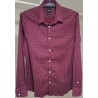 Chemise Brice Slim Stretch Bordeaux Taille M Occasion | Brocaffaire