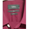 Chemise Jules Slim Stretch Bordeaux Taille M Occasion | Brocaffaire