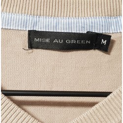 Pull Mise au Green Col V Beige Taille M – Occasion | Brocaffaire