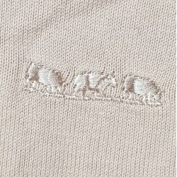 Pull Mise au Green Col V Beige Taille M – Occasion | Brocaffaire