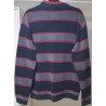 Pull Mise au Green rayé XL – Bleu/Gris – Occasion | Brocaffaire
