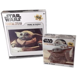 Lot de 2 Puzzles 3D Star Wars Grogu – Prime3D | Brocaffaire