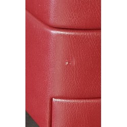 Boîte à bijoux 3 étages rouge bordeaux avec clé – Occasion | Brocaffaire