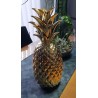 Ananas décoratif en céramique couleur or – 44 cm