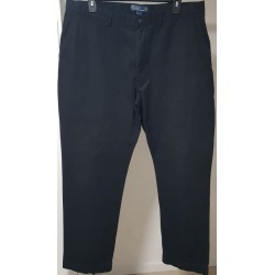 Pantalon Chino Ralph Lauren Noir Occasion avec Taches – Taille 40/32 US | Brocaffaire