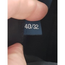 Pantalon Chino Ralph Lauren Noir Occasion avec Taches – Taille 40/32 US | Brocaffaire