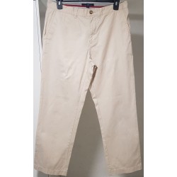 Pantalon Tommy Hilfiger Beige Occasion avec Taches – Taille 34/32 US | Brocaffaire