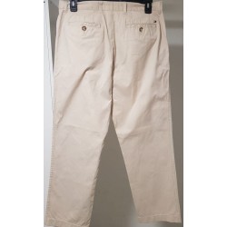 Pantalon Tommy Hilfiger Beige Occasion avec Taches – Taille 34/32 US | Brocaffaire