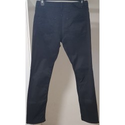 Pantalon Ralph Lauren Slim Fit Noir Occasion – Usure et Macaron Décousu | Brocaffaire