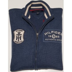 Gilet Tommy Hilfiger bleu en taille M – très bon état