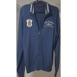 Gilet Tommy Hilfiger Bleu Taille M – Occasion Très Bon État | Brocaffaire