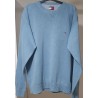 Pull Tommy Hilfiger Bleu Ciel Col Rond Taille L – Occasion Très Bon État | Brocaffaire