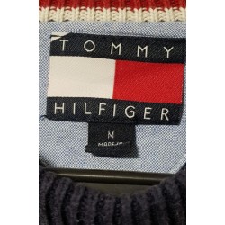 Pull Tommy Hilfiger Bleu Marine Col Rond Taille M – Occasion Très Bon État | Brocaffaire