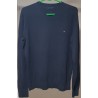 Pull Tommy Hilfiger Bleu Foncé Col V Taille M – Occasion Très Bon État | Brocaffaire