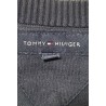 Pull Tommy Hilfiger Bleu Foncé Col V Taille M – Occasion Très Bon État | Brocaffaire