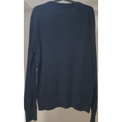 Pull Tommy Hilfiger Noir Col Rond Taille L – Occasion Très Bon État | Brocaffaire