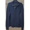 Pull Tommy Hilfiger bleu marine col camionneur XL – Occasion très bon état | Brocaffaire