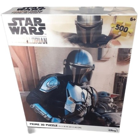 Puzzle 3D Star Wars The Mandalorian et Grogu – Prime3D