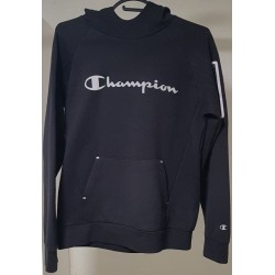 Sweat Champion noir taille L 14/16 ans en très bon état