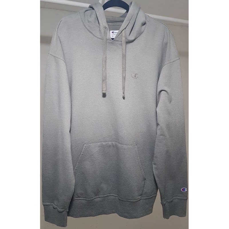 Sweat Champion kaki XL en très bon état – dégradé du clair au foncé