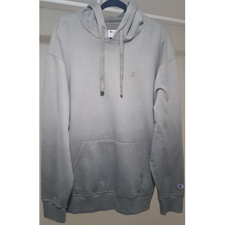 Sweat Champion kaki XL en très bon état – dégradé du clair au foncé