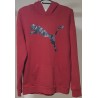 Sweat Puma rouge taille XL 18/20ans en très bon état