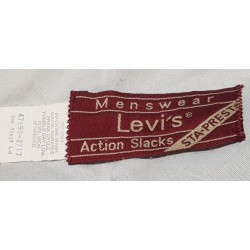 Pantalon Droit Habillé Levi’s Gris/Bleu – Occasion Très Bon État | Brocaffaire