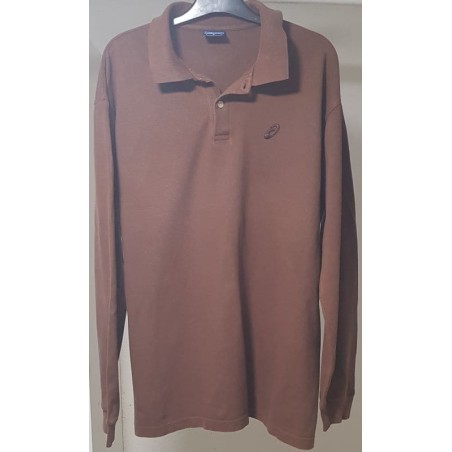 Polo Asics brun en très bon état – Taille S
