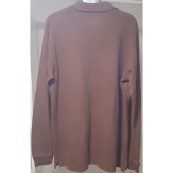 Polo Asics brun taille S – Occasion très bon état | Brocaffaire